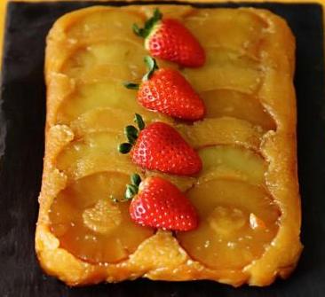 торт-перевертыш с ананасами (бельгия)
